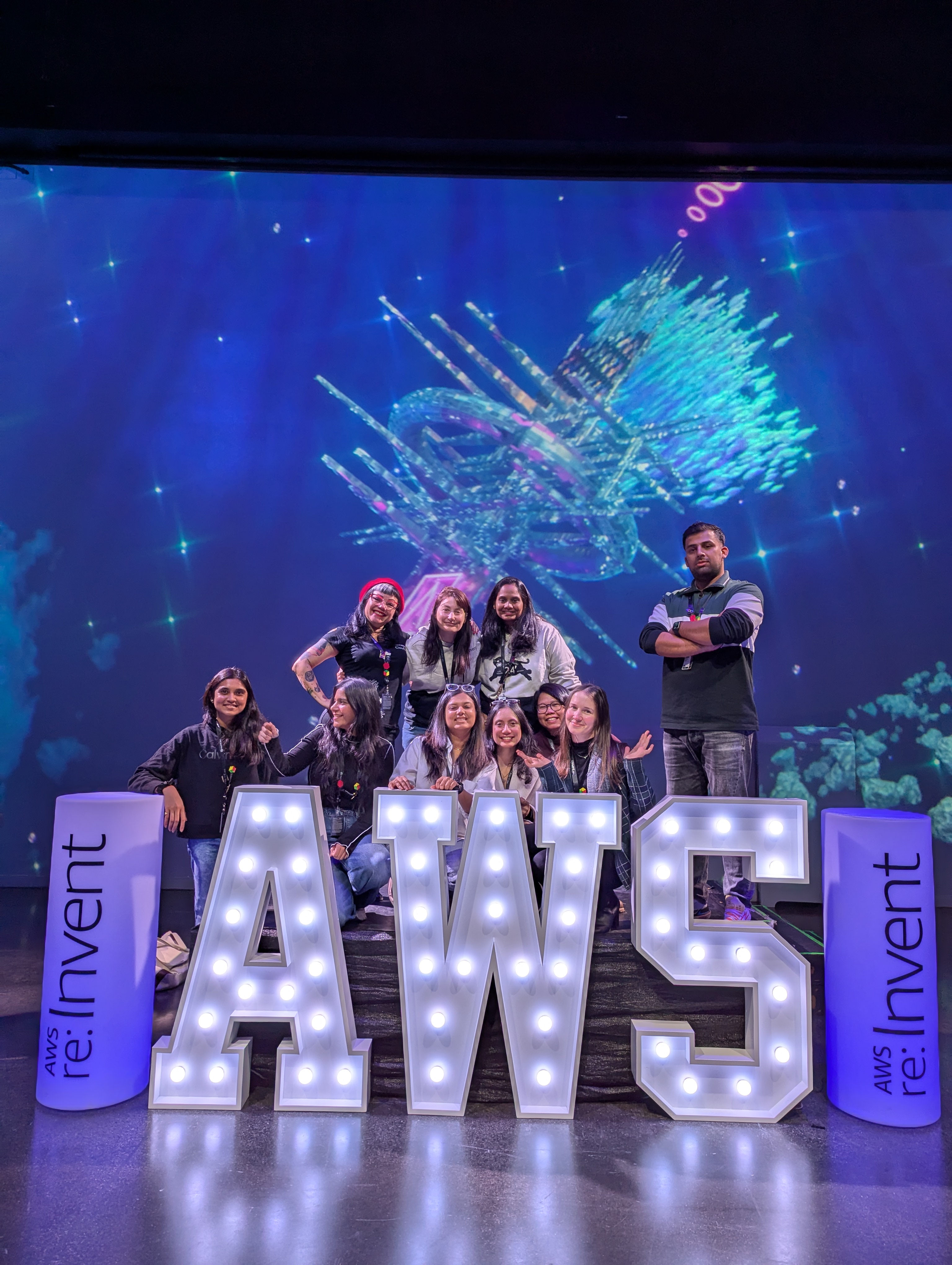 AWS All Builders Welcome Grant friends