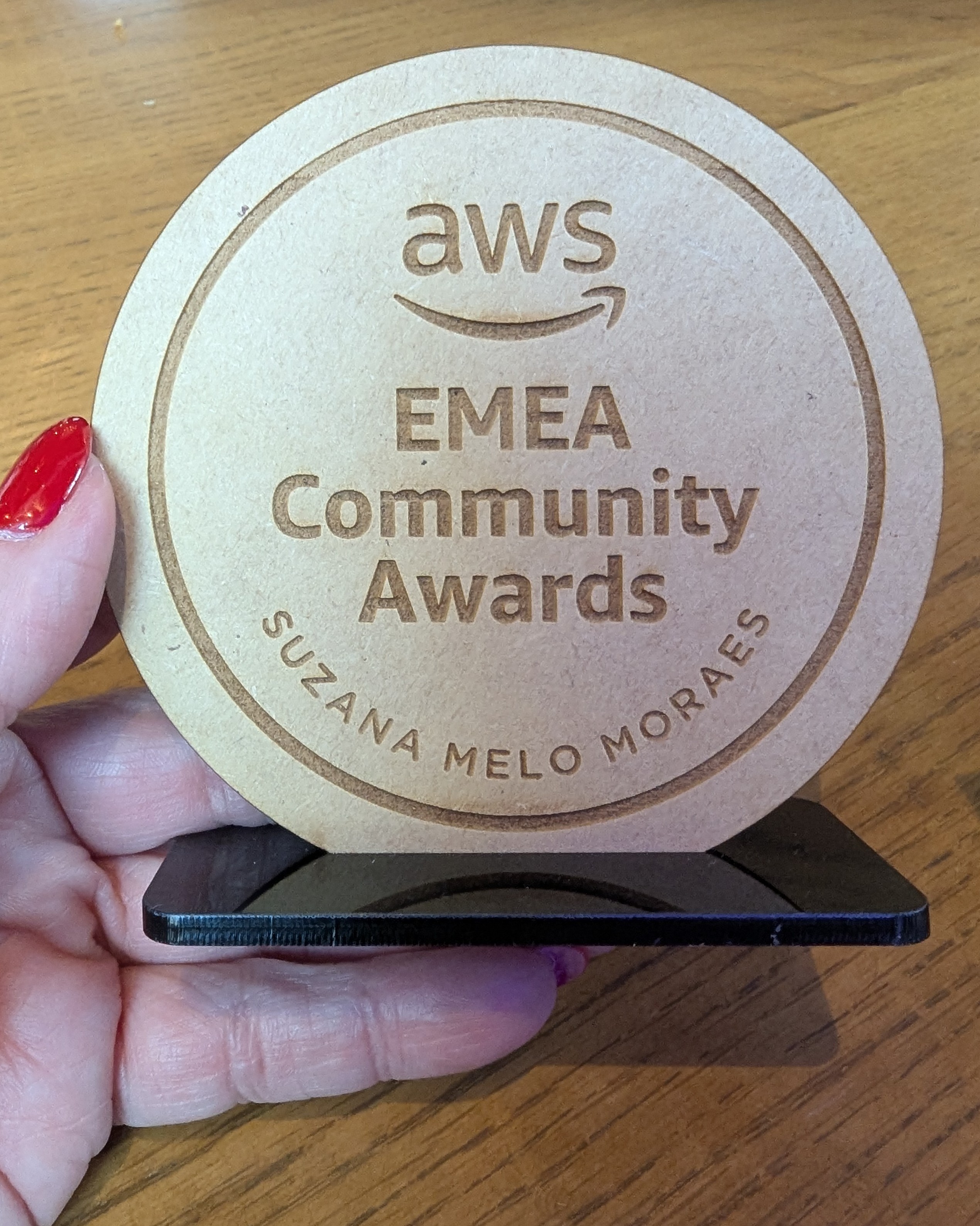 AWS EMEA Community award