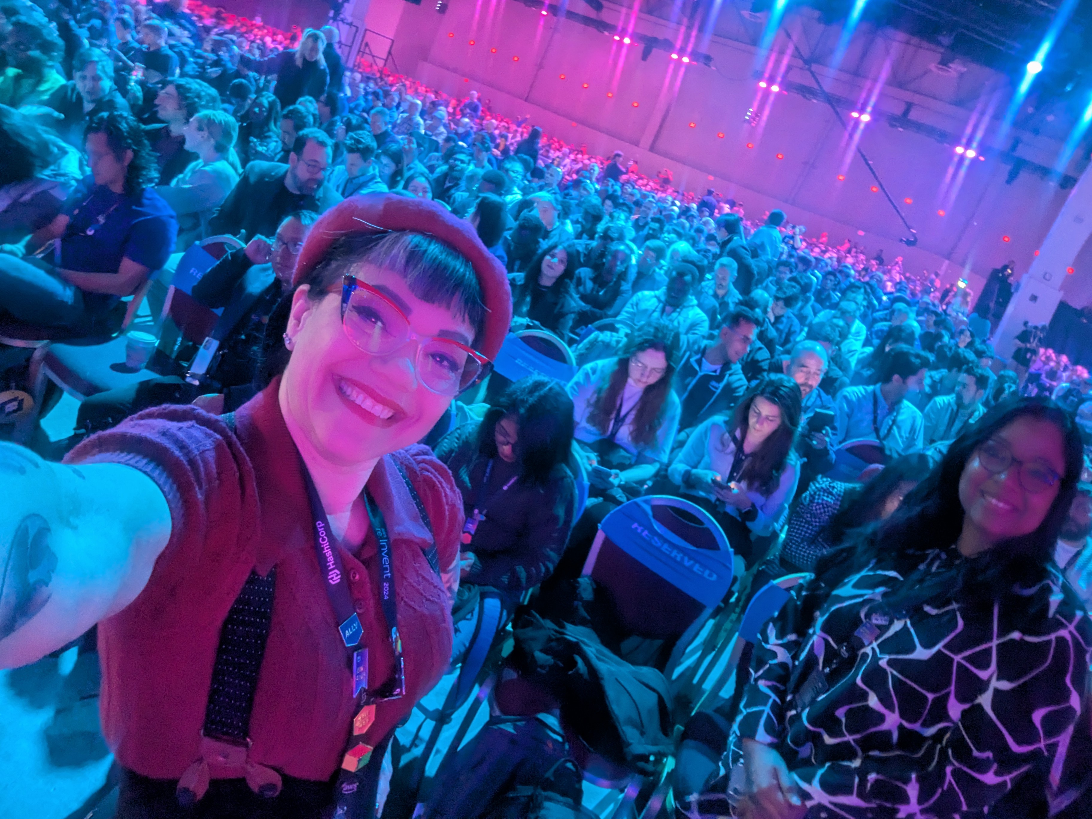 re:Invent 2024 before the keynote